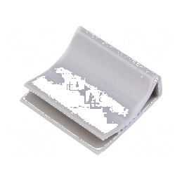 Bază autoadezivă PVC gri pentru coliere de strângere | Electronic-mag.ro | Componente Electronice