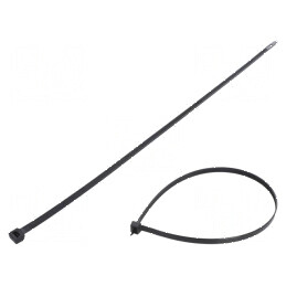Colier de strângere poliamidă 450mm 7,6mm 533N negru | Electronic-mag.ro | Componente Electronice