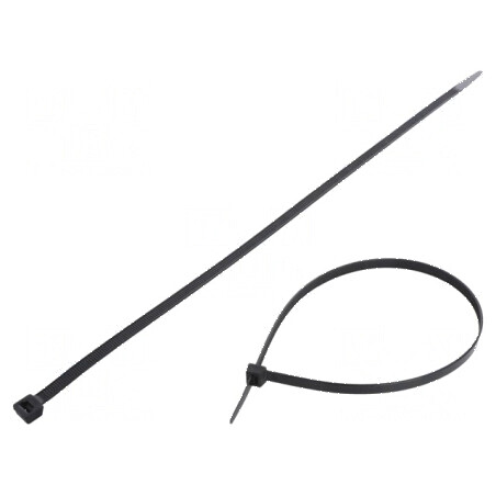 Colier de strângere poliamidă 500mm 9mm 778N negru | Electronic-mag.ro | Componente Electronice