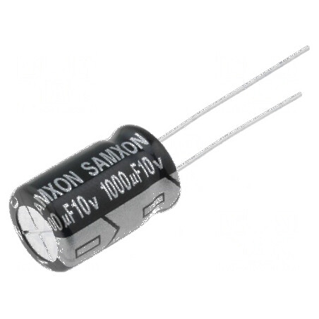 Condensator electrolitic low ESR THT 1000uF 10VDC Ø10x16mm | Electronic-mag.ro | Componente Electronice
