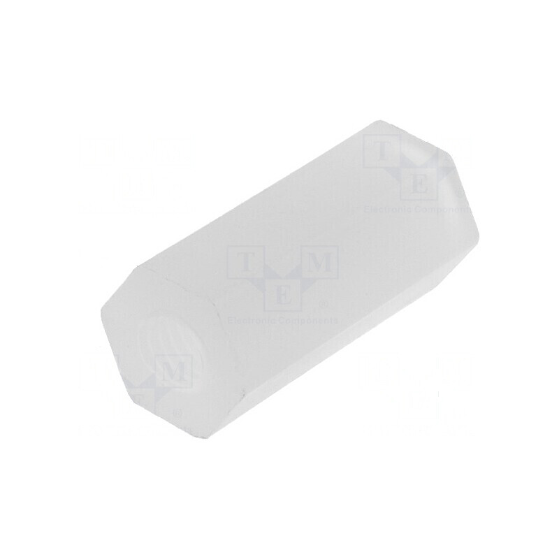 Piuliță distanțieră filetată poliamidă M3 12,7mm | Electronic-mag.ro | Componente Electronice Piuliță distanțieră filetată poliamidă M3 12,7mm | Electronic-mag.ro | Componente Electronice