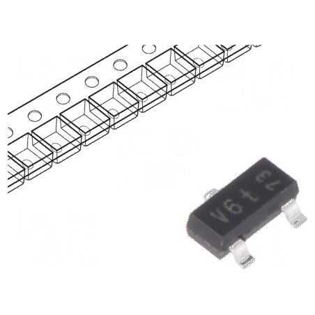Diodă TVS bidirecțională 18,8V 5A 200W SOT23 ESD | Electronic-mag.ro | Componente Electronice