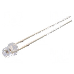 LED 3mm galben 750-1000mcd 140° plat | Electronic-mag.ro | Componente Electronice