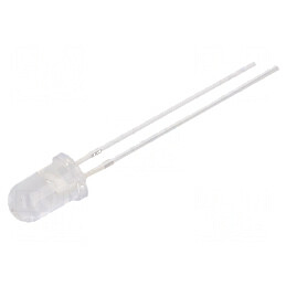 LED 5mm galben 14400-18000 mcd 15° convex | Electronic-mag.ro | Componente Electronice