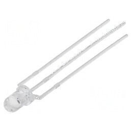 LED 3mm galben/verde 30° convex | Electronic-mag.ro | Componente Electronice