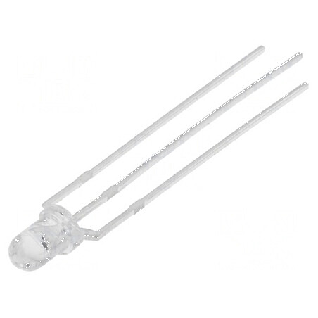 LED 3mm galben/verde 30° convex | Electronic-mag.ro | Componente Electronice