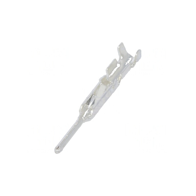 Pin tată argintat 30AWG-24AWG RP13 crimpat pe cablu 2A | Electronic-mag.ro | Componente Electronice