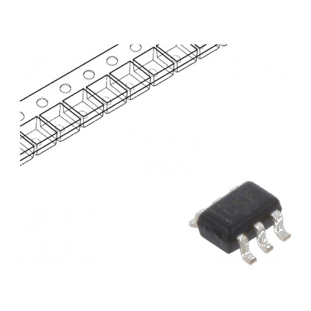 IC digital configurabil cu 3 SMD SC70-6, funcții multiple | Electronic-mag.ro | Componente Electronice
