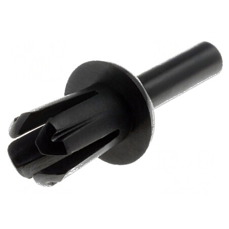 Diblu poliamidă 6,2mm negru UL94V-2 | Electronic-mag.ro | Componente Electronice