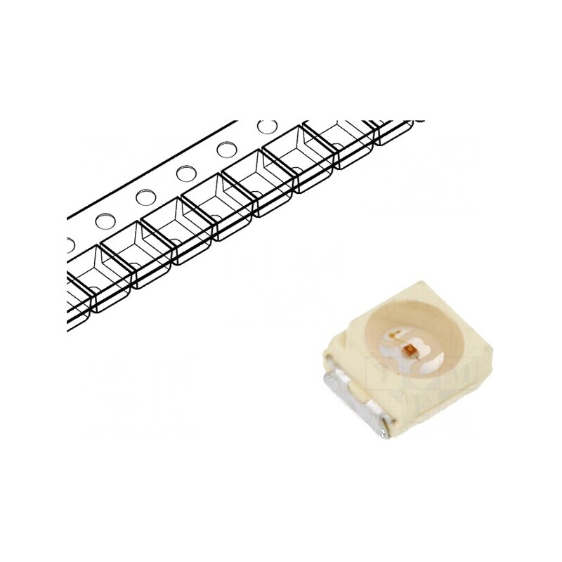 LED SMD 3528 PLCC2 Verde 7,1-28mcd 3,5x2,8x1,75mm 120° 2mA | Electronic-mag.ro | Componente Electronice LED SMD 3528 PLCC2 Verde 7,1-28mcd 3,5x2,8x1,75mm 120° 2mA | Electronic-mag.ro | Componente Electronice