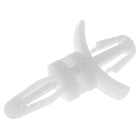 Distanţier PCB poliamidă 6,4mm UL94V-2 clichet naturală | Electronic-mag.ro | Componente Electronice