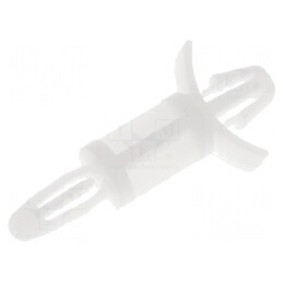 Distanțier PCB poliamidă 12,7mm clichet natural | Electronic-mag.ro | Componente Electronice