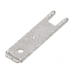 Terminal plat 6,3mm 0,8mm tată THT 24mm drept | Electronic-mag.ro | Componente Electronice
