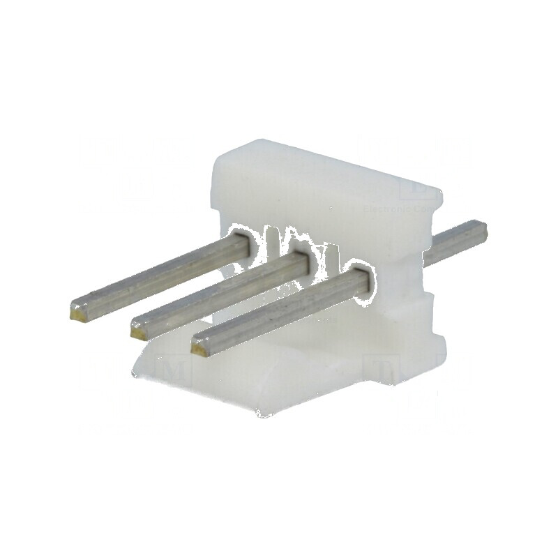 Conector cablu-placă soclu tată PIN 3 2,54mm THT MTA-100 | Electronic-mag.ro | Componente Electronice