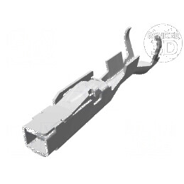 Pin mamă cositorit 1,2x0,6mm 20AWG MCON 1.2 pentru cabluri 0,5÷0,75mm2 - rolă | Electronic-mag.ro | Componente Electronice