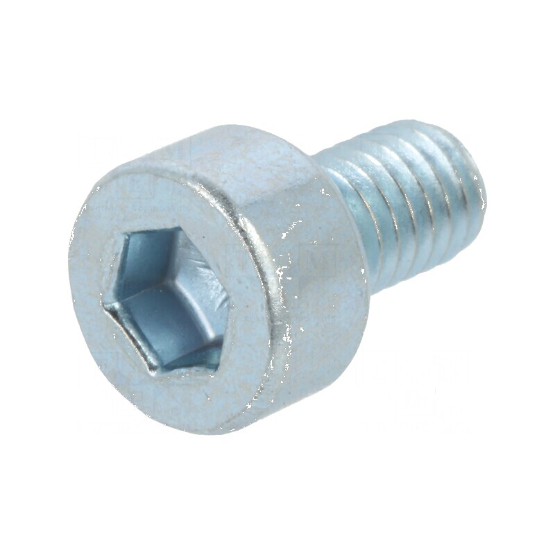 Şurub M3x5 Cap Rotund Imbus HEX 2,5mm Oţel Zincat | Electronic-mag.ro | Componente Electronice