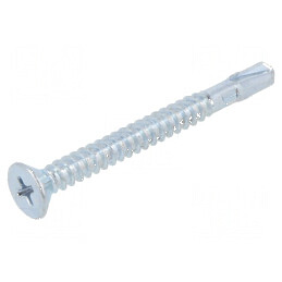 Şurub pentru lemn 4,8x50 mm Cap îngropat Phillips PH2 oţel călit | Electronic-mag.ro | Componente Electronice