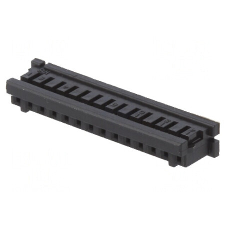 Conector cablu-cablu/PCB mufă mamă 14 PIN DF3 Pas 2mm drept | Electronic-mag.ro | Componente Electronice