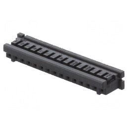 Conector cablu-cablu/PCB mufe mamă PIN 15 DF3 Pas 2mm drept | Electronic-mag.ro | Componente Electronice