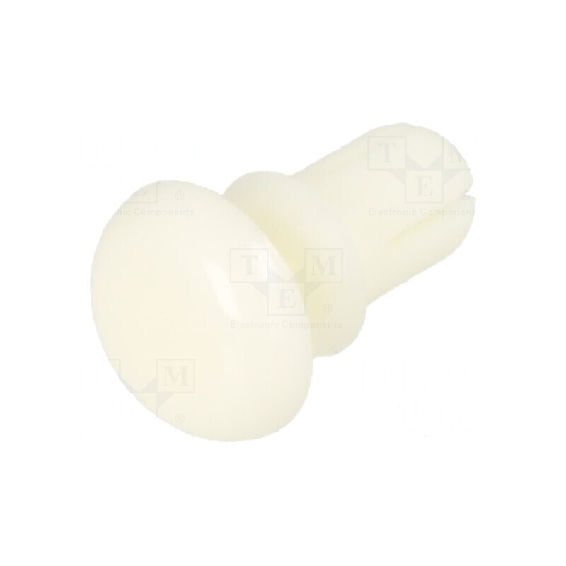 Diblu poliamidă 5mm lungime, diametru orificiu 3,6mm, alb | Electronic-mag.ro | Componente Electronice Diblu poliamidă 5mm lungime, diametru orificiu 3,6mm, alb | Electronic-mag.ro | Componente Electronice