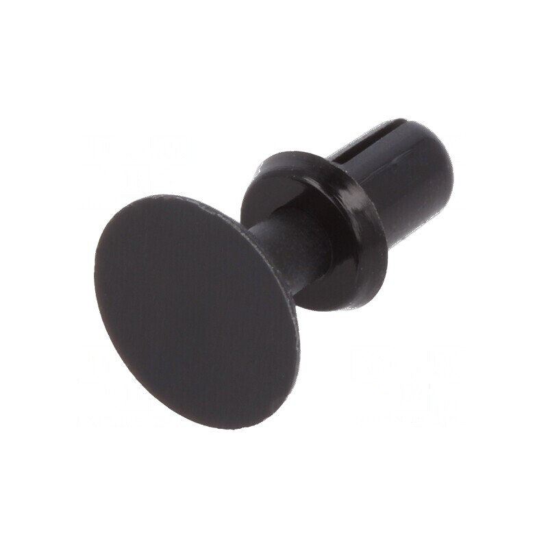 Diblu poliamidă neagră 4,5mm x 3,1mm | Electronic-mag.ro | Componente Electronice