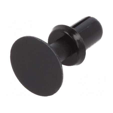 Diblu poliamidă neagră 4,5mm x 3,1mm | Electronic-mag.ro | Componente Electronice