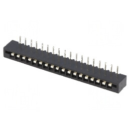 Conector FFC/FPC 90° 18 PIN Non-ZIF THT cositorit | Electronic-mag.ro | Componente Electronice