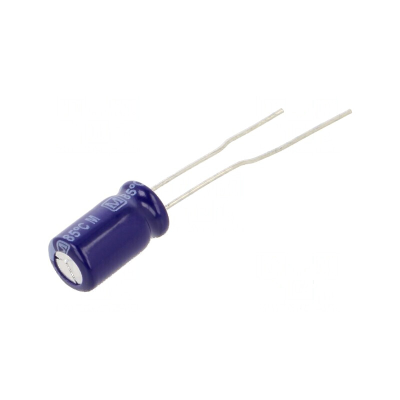 Condensator electrolitic THT 330uF 10VDC Ø6,3x11,2mm ±20% | Electronic-mag.ro | Componente Electronice