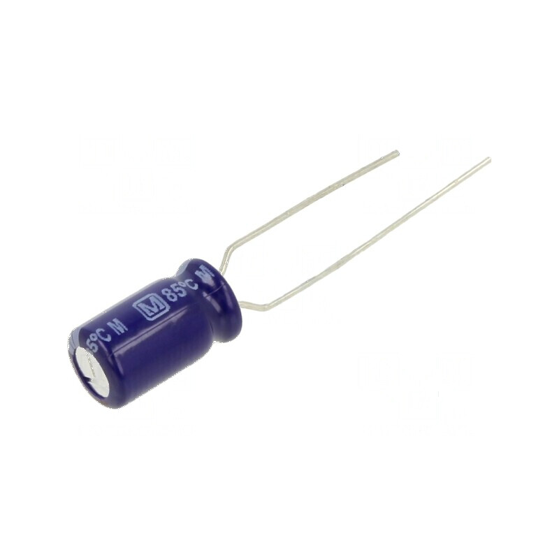 Condensator electrolitic THT 220uF 16V 6,3x11,2mm ±20% | Electronic-mag.ro | Componente Electronice