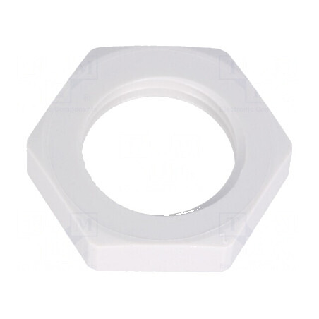 Piuliță M16 poliamidă 22mm filet metric 1.5 | Electronic-mag.ro | Componente Electronice