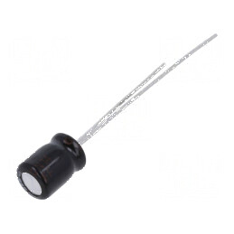 Condensator electrolitic THT 10uF 50V Ø5x7mm 2mm Raster | Electronic-mag.ro | Componente Electronice