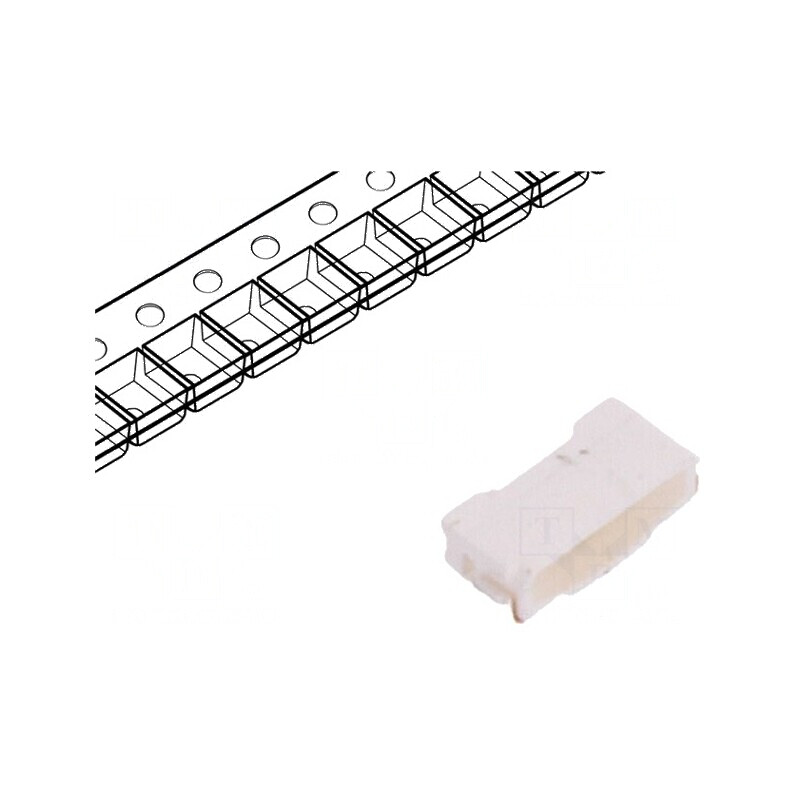 LED SMD 1104 Albastru 112-280mcd 2,85x1,2x0,8mm 110° 20mA | Electronic-mag.ro | Componente Electronice