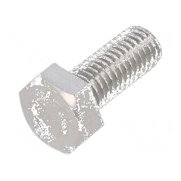 Şurub M8x20mm hexagonal oțel inoxidabil A2 DIN 933 | Electronic-mag.ro | Componente Electronice