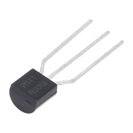 Triac 600V 0,6A TO92 cu poartă sensibilă 4Q | Electronic-mag.ro | Componente Electronice