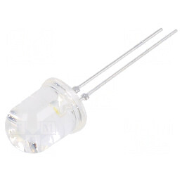 LED 10mm galben 11000-16500mcd 25° Nr. term: 2 | Electronic-mag.ro | Componente Electronice