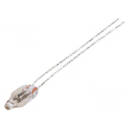 Lampă neon portocalie 90VDC 65VAC 4mm 10mm 20000h | Electronic-mag.ro | Componente Electronice