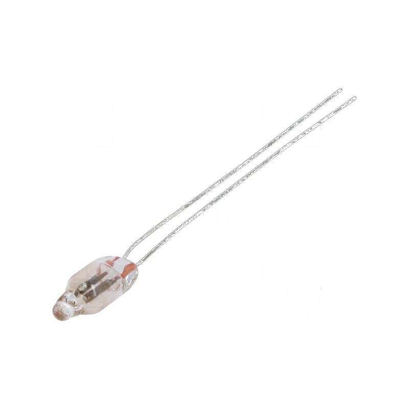 Lampă neon portocalie 90VDC 65VAC 4mm 10mm 20000h | Electronic-mag.ro | Componente Electronice