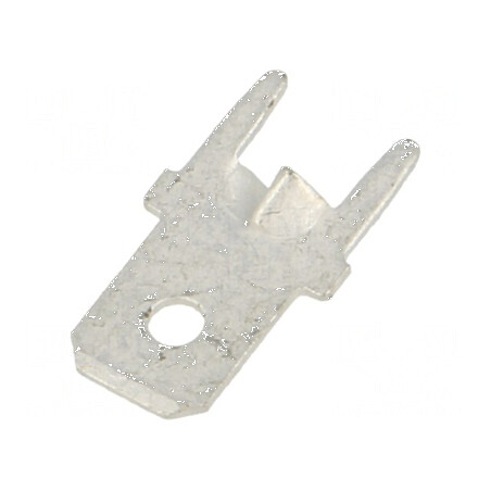 Terminal plat 5,2mm 0,5mm tată THT alamă cositorit drept | Electronic-mag.ro | Componente Electronice