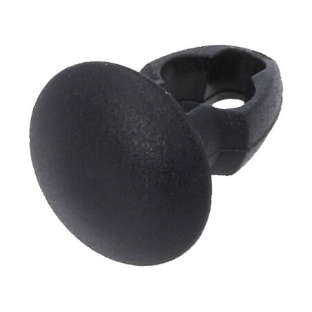 Diblu poliamidă 4mm negru UL94V-2 | Electronic-mag.ro | Componente Electronice