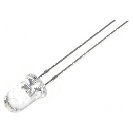 LED 5mm albastru 7000-10000mcd 15° convex | Electronic-mag.ro | Componente Electronice