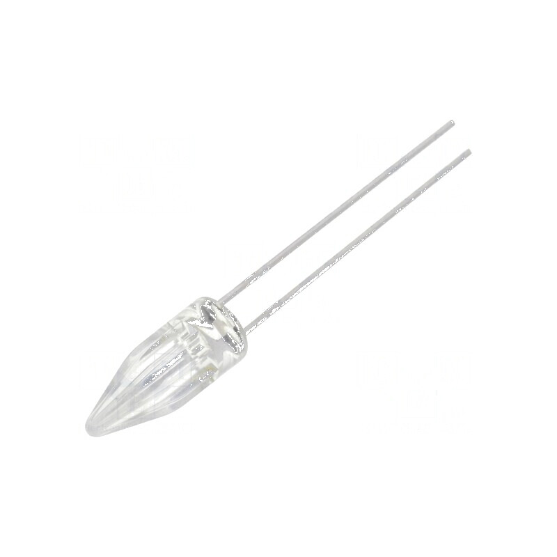 LED 5mm Albastru 1120-2180mcd 100° - Rocket | Electronic-mag.ro | Componente Electronice