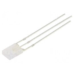 LED dreptunghiular bicolor 2x4,95x6,95mm 30÷68mcd 120° | Electronic-mag.ro | Componente Electronice