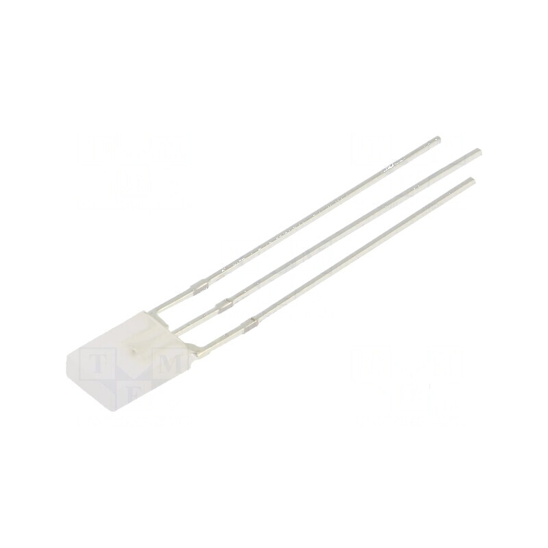 LED dreptunghiular bicolor 2x4,95x6,95mm 30÷68mcd 120° | Electronic-mag.ro | Componente Electronice