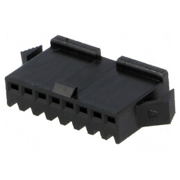 Conector cablu-cablu mufe mamă NPP 2,5mm PIN 8 fără contacte | Electronic-mag.ro | Componente Electronice