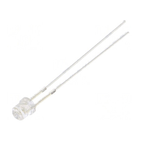 LED 3mm Verde 1560-2180mcd 60° Plat | Electronic-mag.ro | Componente Electronice
