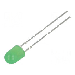 LED oval verde 5,1x4,3mm 750÷1120mcd 20mA 2,9÷3,6VDC | Electronic-mag.ro | Componente Electronice