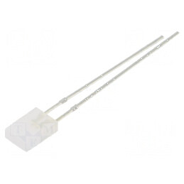 LED dreptunghiular bicolor 2x4,95x6,95mm 30÷68mcd 120° | Electronic-mag.ro | Componente Electronice