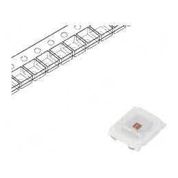 LED 2835 plat 2,8x3,5mm 300mW | Electronic-mag.ro | Componente Electronice