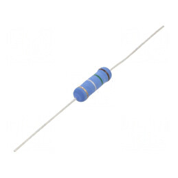 Rezistor metal oxide 150mΩ 3W ±5% Ø5,5x16mm -55ºC până la 155ºC | Electronic-mag.ro | Componente Electronice