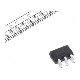 Circuit integrat digital NAND CMOS SMD SC70-5 1 IN 2 1,65-5,5VDC 10uA | Electronic-mag.ro | Componente Electronice